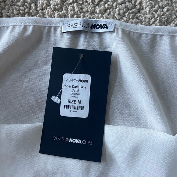 🔸 Fashion Nova 🔸 white blouse - Picture 4 of 6